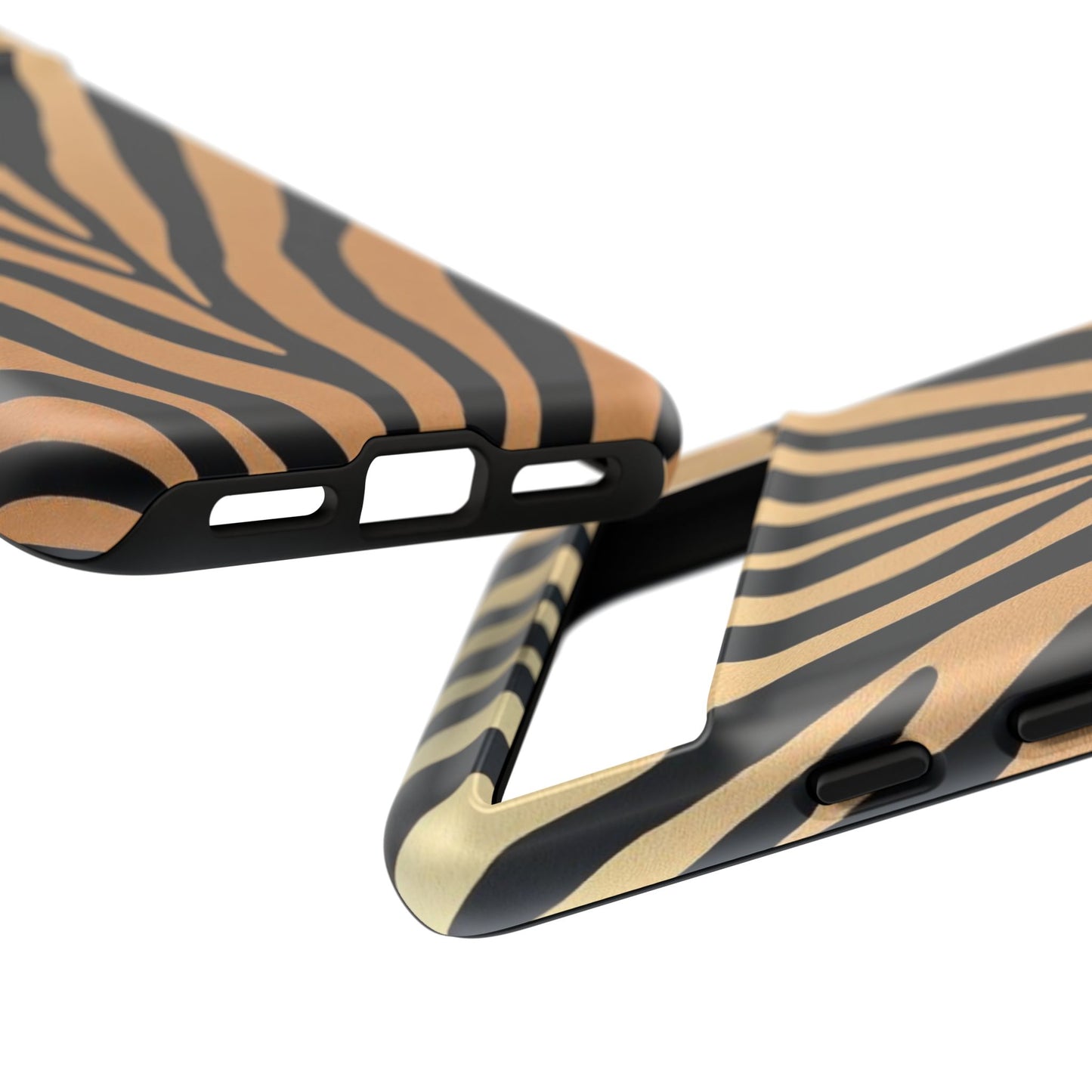 Zebra Print Tough Phone Case