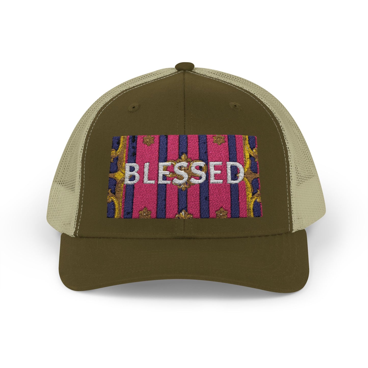 Blessed Snapback Trucker Cap - Inspirational Hat for Faith, Casual Wear, Gifts, Outdoor Activities, Summer Style