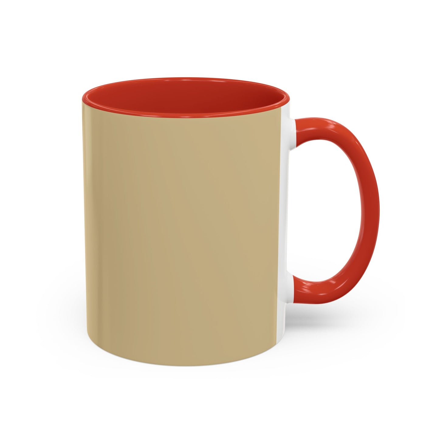 Vanilla Wheat Stylish Accent Coffee Mug - Perfect Gift for Coffee Lovers, Home Office Decor, Birthday, or Holidays, Customizable Tableware