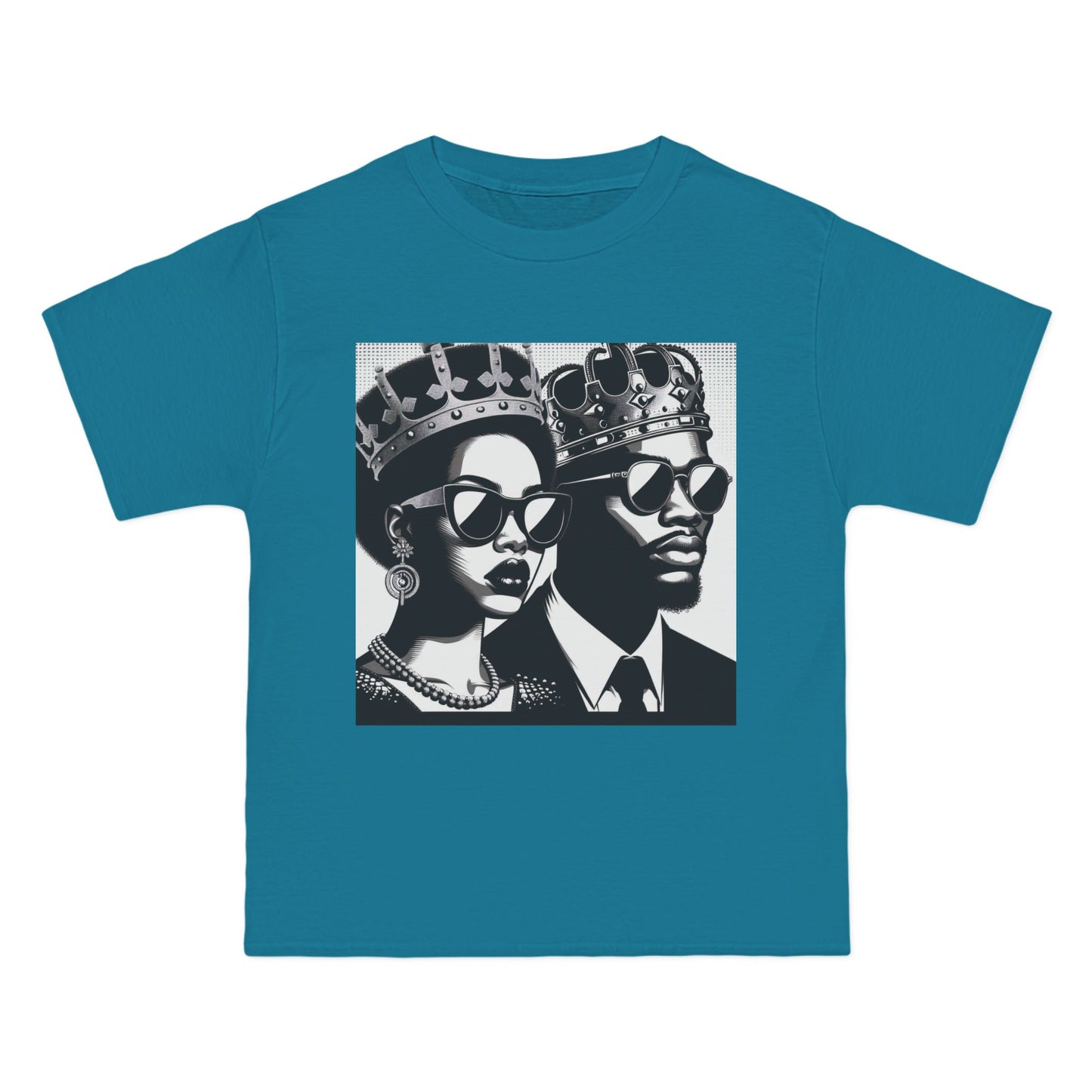 Royalty-Inspired Unisex Graphic Tee - Stylish Casual Wear for Kings and Queens, Unique Gift, Fashion Statement, Streetwear