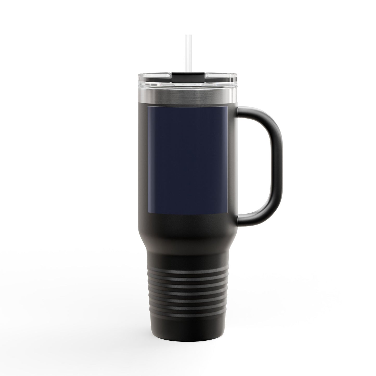 Lunar Midnight 40oz Insulated Travel Mug, Perfect for Coffee Lovers, Customizable Drinkware for Road Trips, Personalized Gift for Teachers, Durable
