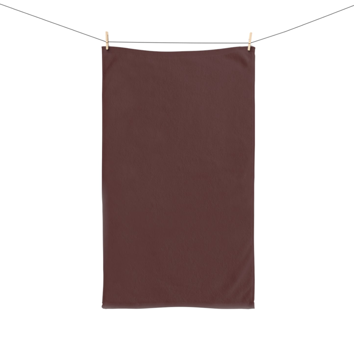 Cozy Brown Merlot Kitchen Hand Towel, Home Decor, Gift for Hostess, Farmhouse Style, Kitchen Accessory, Holiday Gift