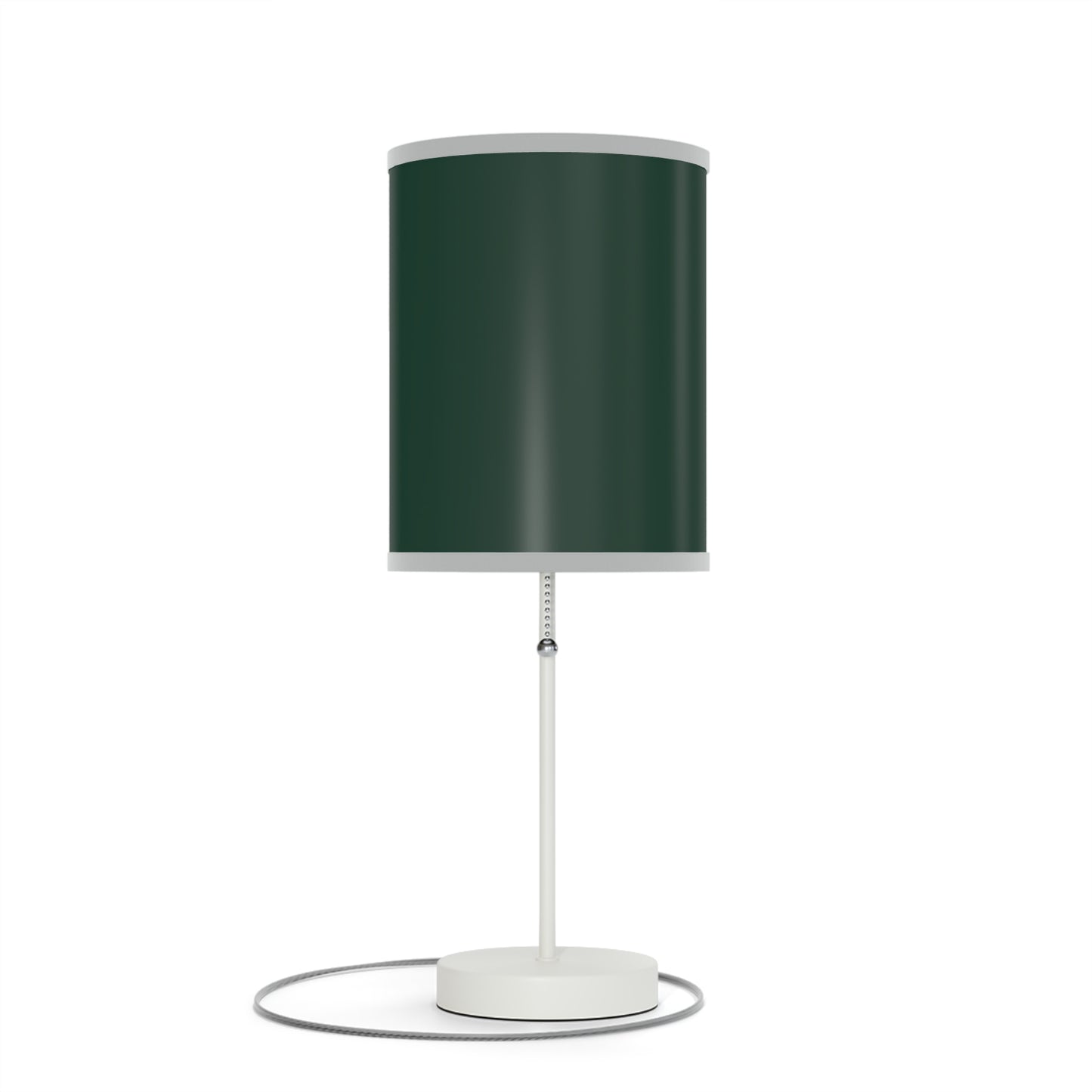 Modern Midnight Green Table Lamp, Stylish Lighting for Home Decor, Green Lamp, USB/CA Plug, Elegant Nightstand Light, Minimalist Design