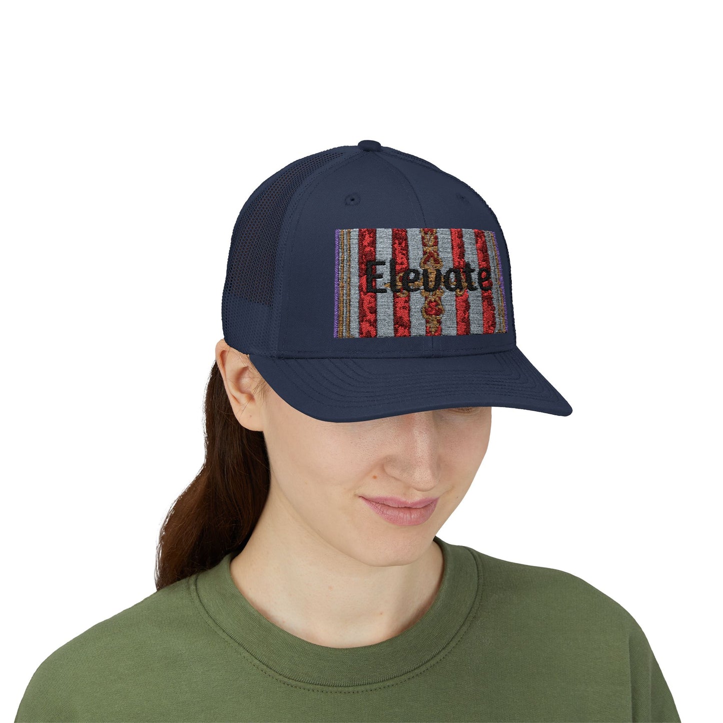 Electrifying Snapback Trucker Cap | Cool Style, Trendy Accessory, Gift for Him, Festival Headwear, Summer Essential - Elevate