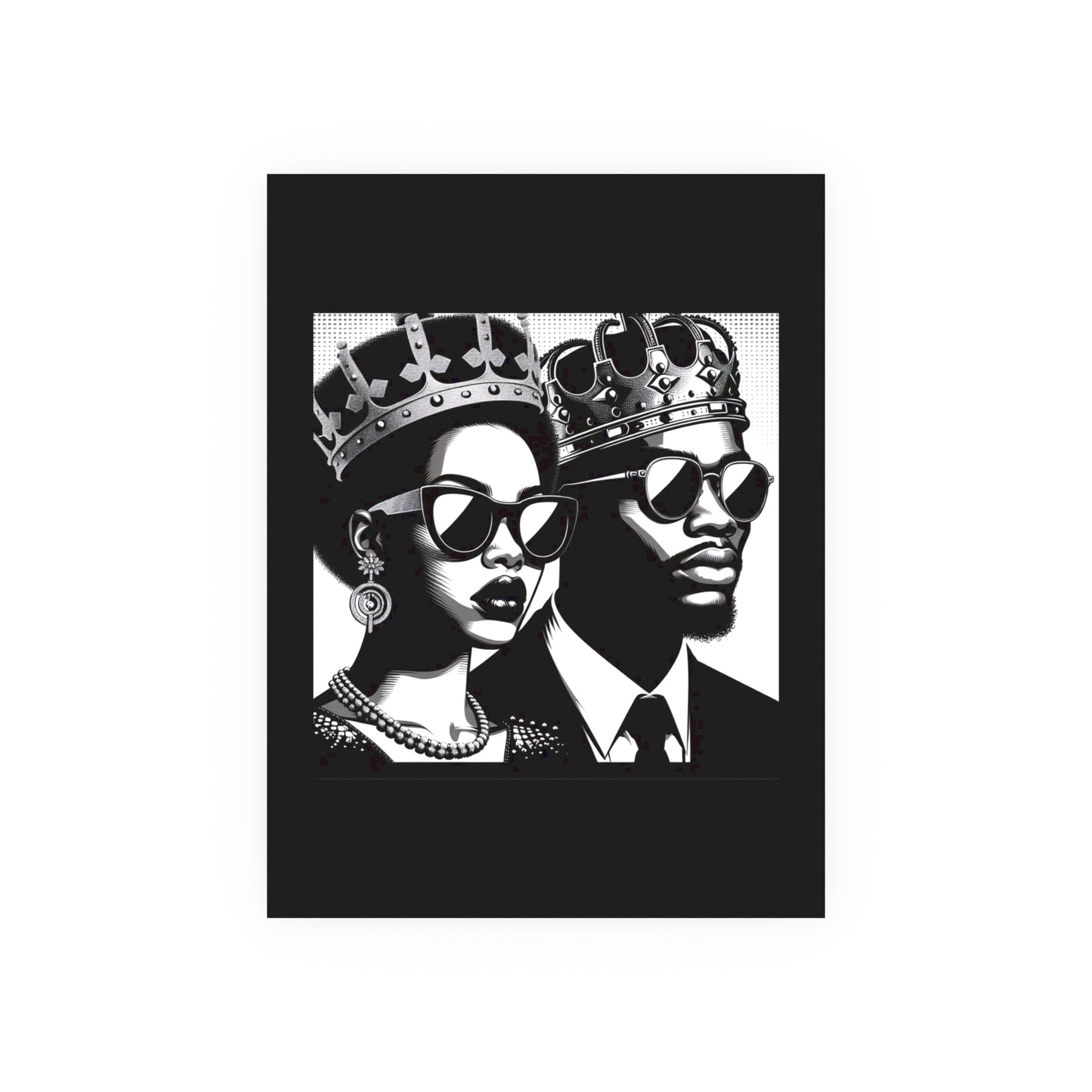 Royalty-Inspired Satin and Archival Matte Posters, Modern Wall Art, Home Decor, Gift for Him/Her, Motivational Art