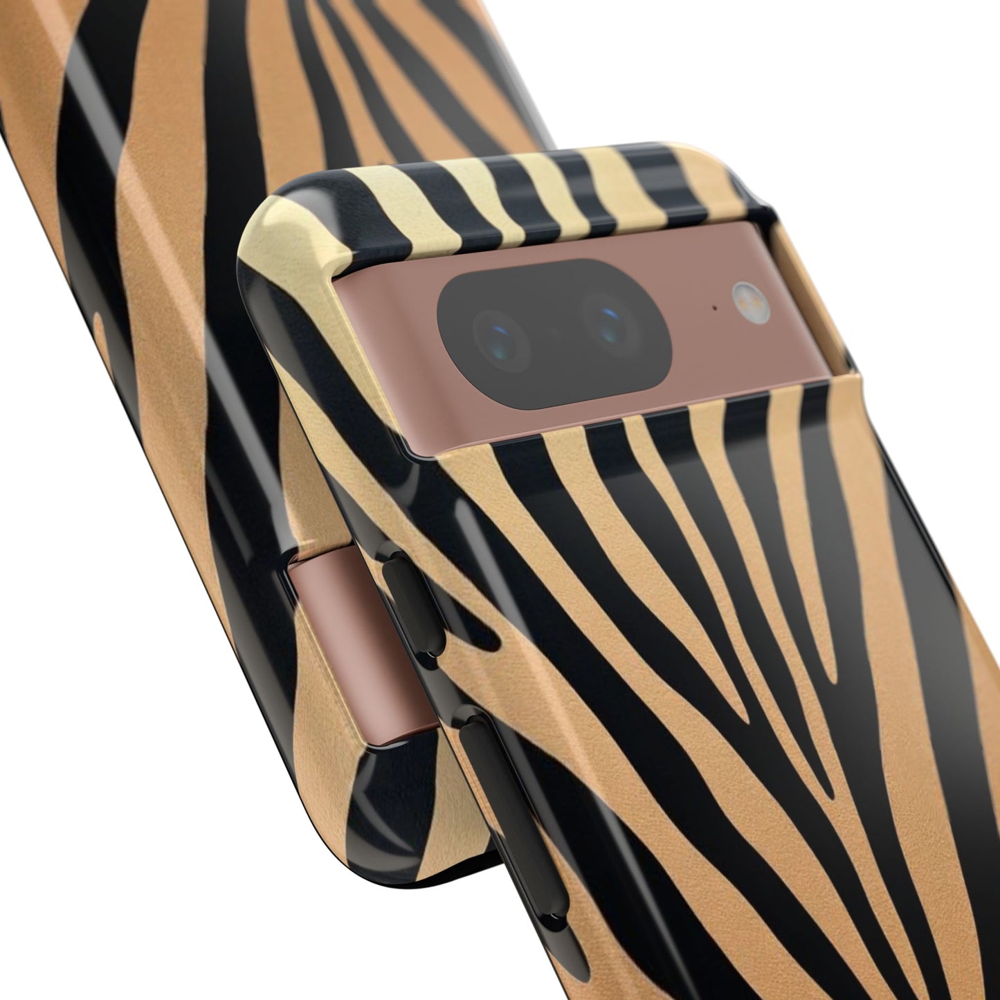 Zebra Print Tough Phone Case