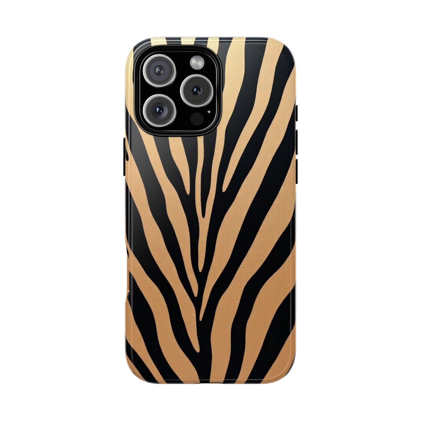 Zebra Print Tough Phone Case