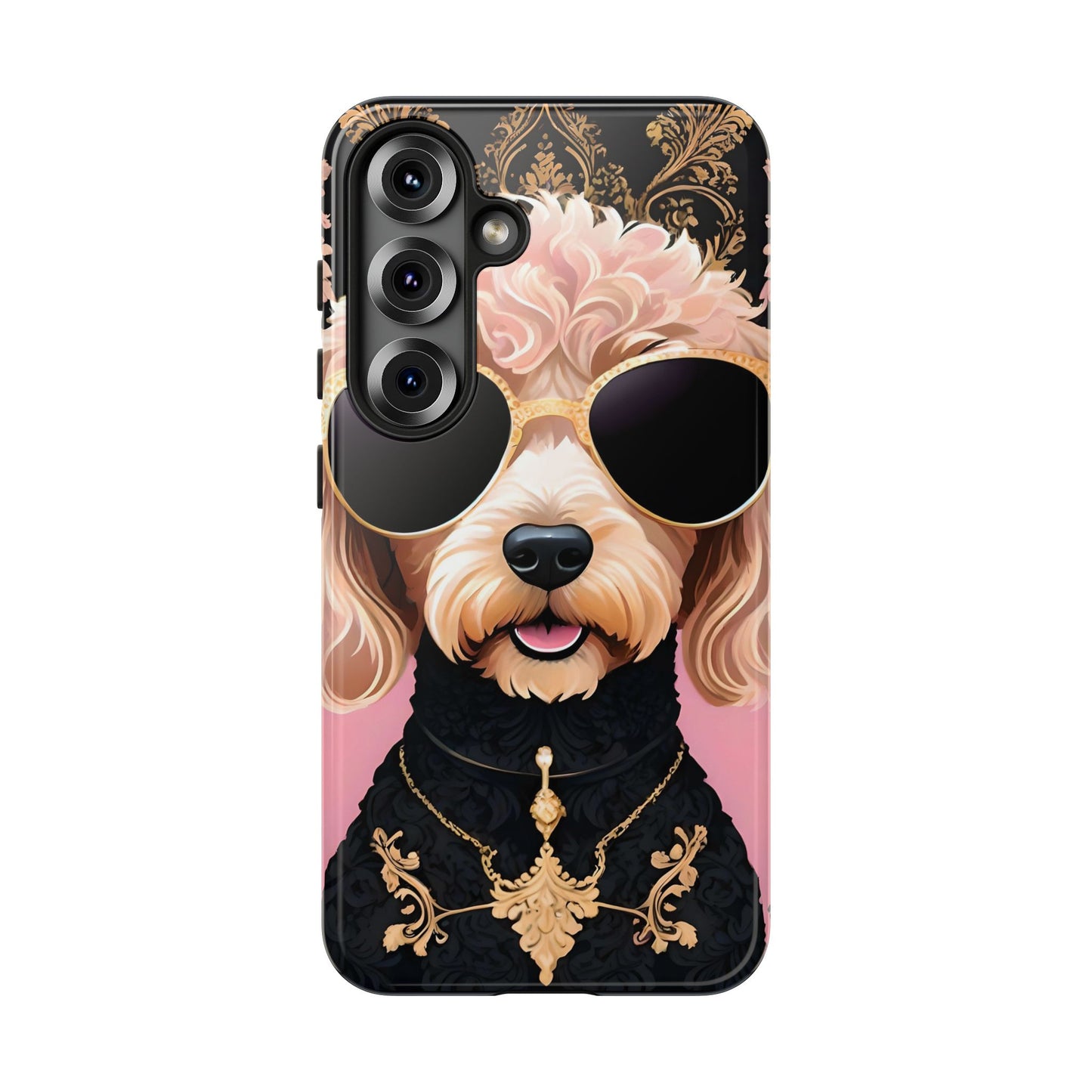 Phone Case - Golden Doodle In Sunglasses Tough Case