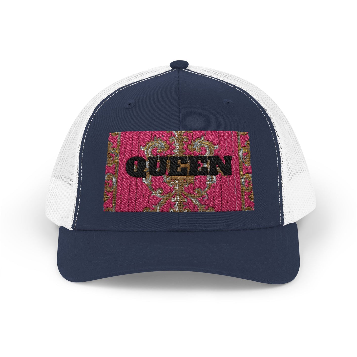 Queen Sparkle Snapback Trucker Cap | Trendy Fashion Hat | Perfect Gift for Festivals, Parties, Summer Vibes, Outdoor Adventures, Unique Style