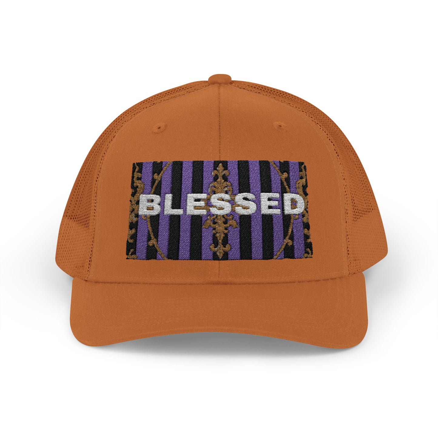 Blessed Snapback Trucker Cap, Casual Hat for Everyday Wear, Perfect Gift for Friends, Outdoor Activities, Spiritual Vibes