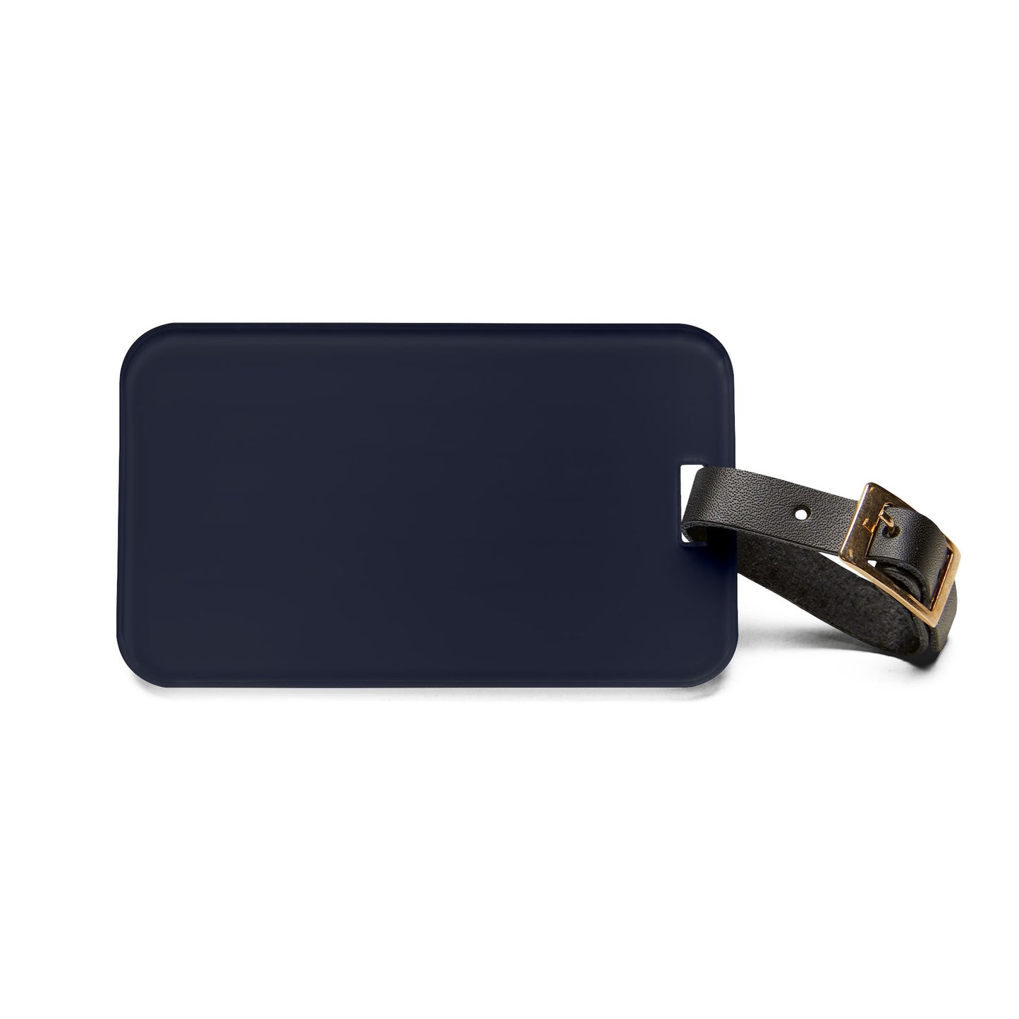 Lunar Midnight Personalized Leather Luggage Tag | Travel Accessories, Bags, Suitcases, Vacation Gift, Custom Name Tag