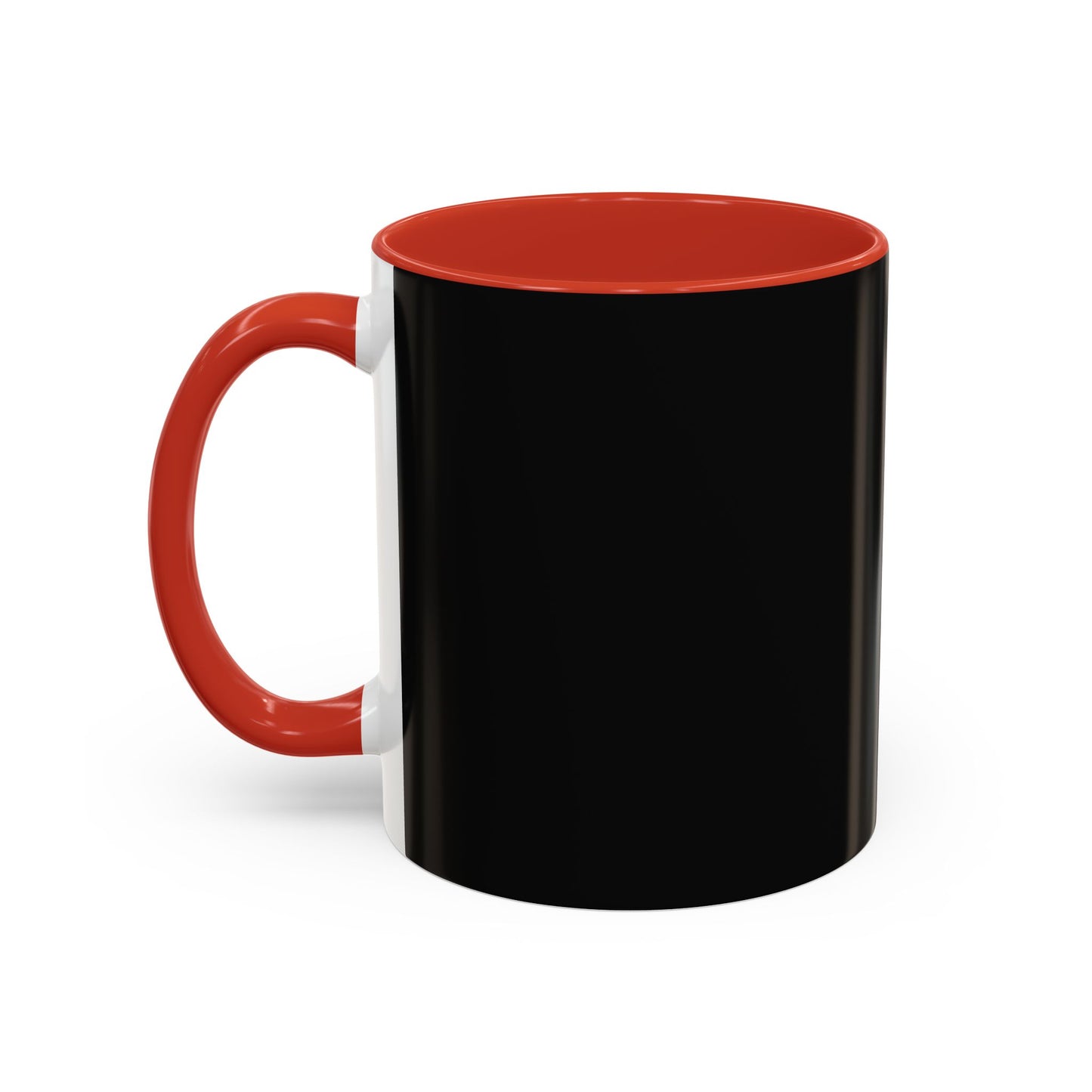 Stylish Black Accent Coffee Mug for Home or Office | Perfect Gift for Coffee Lovers, Unique Black Mug, Customizable Drinkware