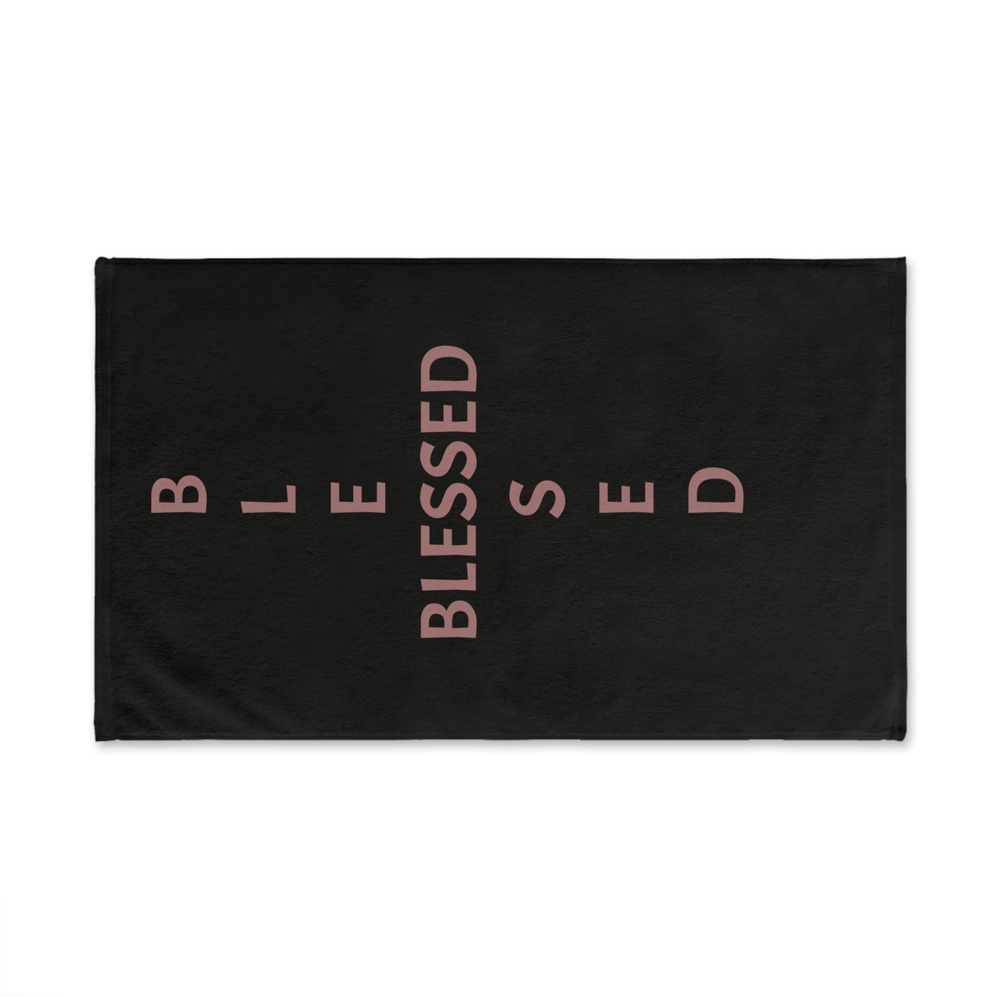 Blessed Hand Towel for Kitchen and Bath, Inspirational Gift for Home Decor, Perfect for Housewarming and Holidays, Motivational Towel