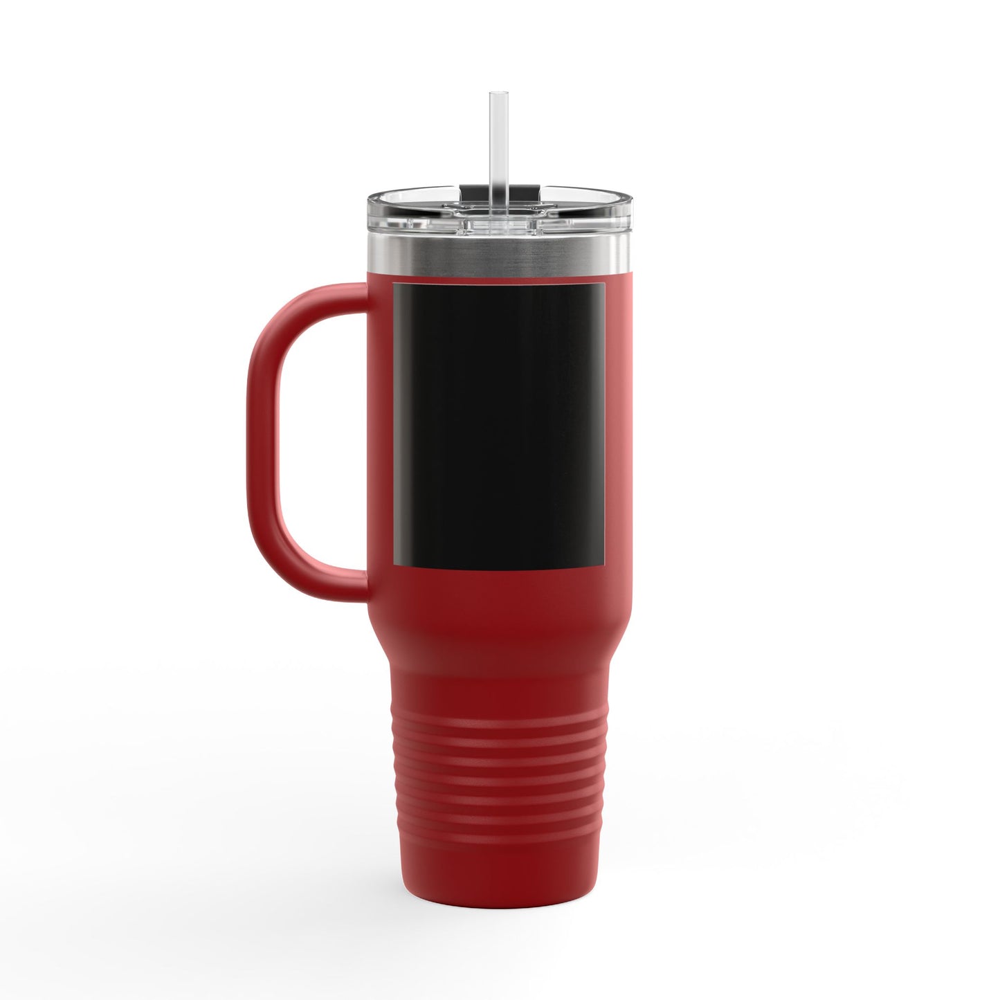 Insulated Black Travel Mug, 40oz - Ideal for On-the-Go Hydration, Travel, Outdoor Adventures, and Everyday Use - Perfect Gift for Coffee Lovers